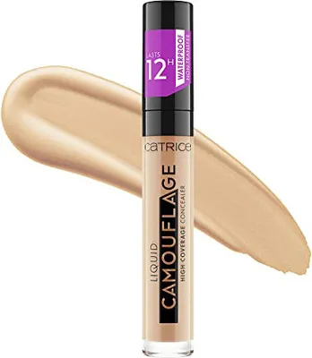 Produktbild von CATRICE Liquid Camouflage High Coverage, Alle Hauttöne, Beige, Honey, Universal, Flüssigkeit, Flasche
