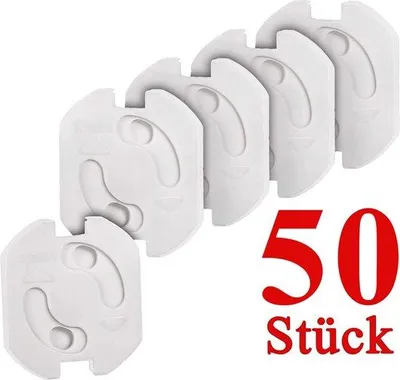 Obrázek produktu pro Ochranná zástrčka s dětskou pojistkou 50