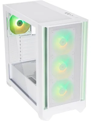 Produktbild von Flow 110 ARGB (weiß, Tempered Glass)
