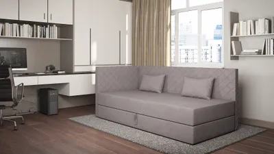 Obrázok produktu pre Váľanda s úložným priestorom 90x200 ALAMO 4 - šedá