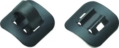 Produktbild von Jagwire Zugführungen aufklebbar Schwarz - 4er Set Aluminium Cable Guides