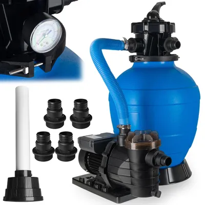 Zdjęcie produktu dla Lebula pompa piaskowa do basenu bestway intex 400w wydajność 10000l/h