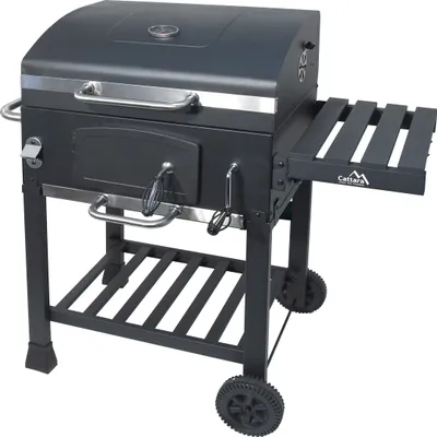 Obrázok produktu pre Gril na drevené uhlie ROYAL CLASSIC liatinový grilovací rošt (grilovacia plocha 58x42 cm)