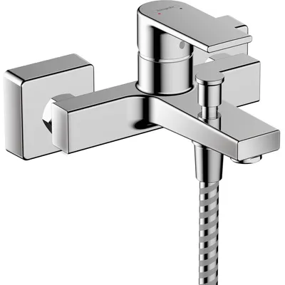 Immagine prodotto di hansgrohe Vernis Shape Mitigeur monocommandé pour bain apparent, saillie 166 mm, 71450000, 71450000