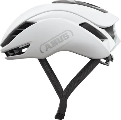 Produktbild von ABUS Rennradhelm GameChanger 2.0 - High Performance Aerohelm mit optimierter Aerodynamik und Belüftung - für Damen und Herren - Weiß, Größe M (54-58 cm)
