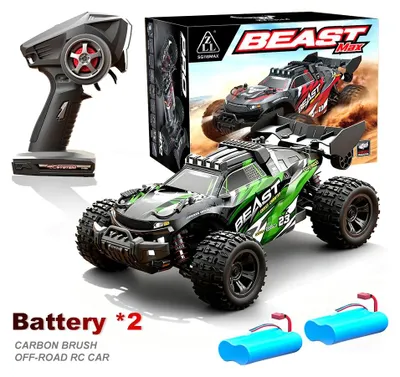Produktbild von Monstertruck-RC-Auto - SG118MAX PRO - Maßstab 1:18 - 4WD-Allradantrieb - 50 km/h - Bürstenloser Motor - Metallfahrgestell - 2 Akkus