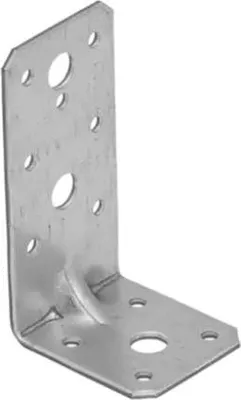 Produktbild von 20x Schwerlast-Winkelverbinder mit Sicke 95x53x45mm verzinkt Bauwinkel Steg KPK