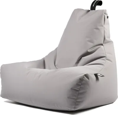 Produktbild von Extreme Lounging - b-bag mighty-b - Sitzsack für Erwachsene - innen und außen - uv- und wasserbeständig - silbergrau