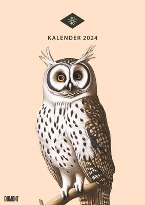Produktbild von DUMONT Kalender 2024 Menagerie, Papeterie-Design von 30x40, Spiralbindung, 29,7 x 42 cm