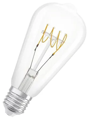 Produktbild von OSRAM LED Filament LEDISON D 4,8W/827 S FIL H E27 351664 4099854075667