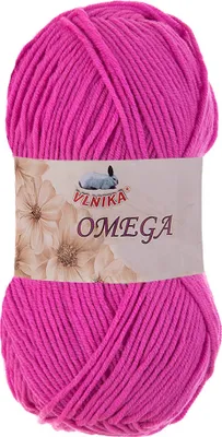 Produktbild von 100g Strickgarn Omega Häkelgarn Acrylwolle Klassikgarn Wolle unifarben, Farbwahl