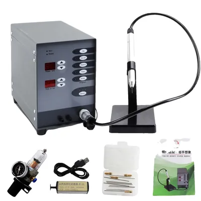 Immagine prodotto di Saldatore a punti automatico CNC, potenza 100W, tempo di saldatura regolabile, 220V