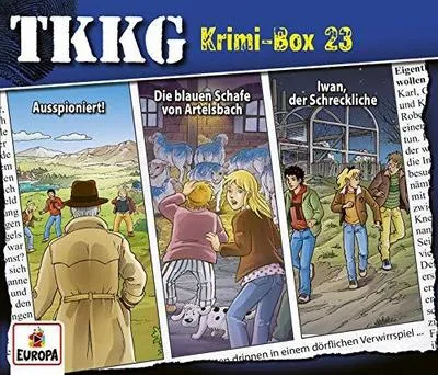 Produktbild von TKKG - Krimi-Box 23 (Folgen 187, 188, 189)