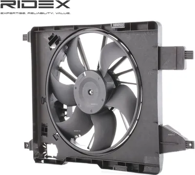 Produktbild von RIDEX 508R0019 Lüfter Motorkühlung Kühlerlüfter für RENAULT SCÉNIC II (JM0/1) Wasserkühler