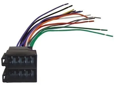 Produktbild von Umrüstadapter Offene Enden Radio auf Fahrzeug ISO Buchse ( Kompaktstecker )