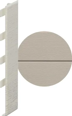 Obrázek produktu pro Fasádní panely VOX KERRAFRONT Classic FS-201 – odolné proti UV záření – bezúdržbové – 295 x 21,9 cm – barva Claystone – 2 kusy