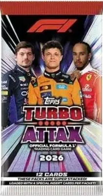 Obrázek produktu pro Formula 1 Turbo Attax 2026 Booster 12 karet