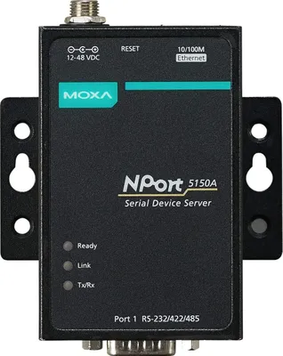 Immagine prodotto di Moxa NPort 5150A - Server di dispositivi - 100Mb LAN, RS-232, RS-422, RS-485