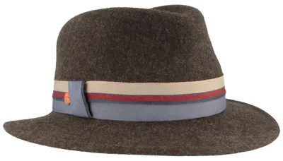 Productafbeelding van Mayser rollbare damesreiswollen trui, met gestreept lint, rood, maat S