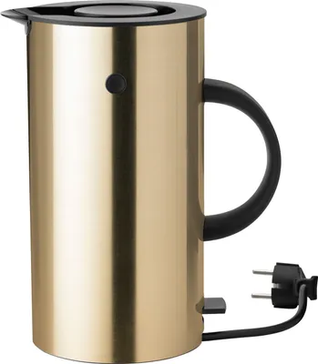 Produktbild von Stelton - EM77 Wasserkocher 1,5 Liter, brushed brass