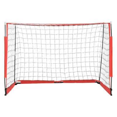 Image de vidaXL But de football 184x91x124,5 cm Acier