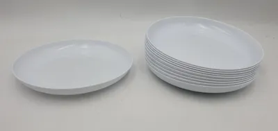 Zdjęcie produktu dla podstawka pod doniczkę 10szt. BIAŁA 19cm
