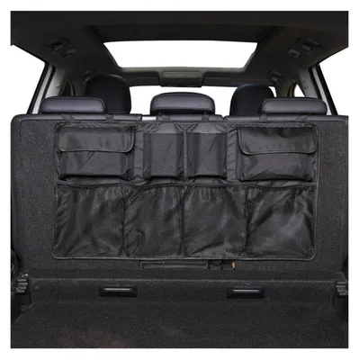 Produktbild von Kofferraumtasche Aufbewahrungstasche mit Netztaschen 89x46cm Oxford-Gewebe