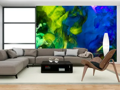 Produktbild von Vlies Fototapete 400x280 cm Tapeten Wandtapete XXL Abstrakt bunt a-A-0144-a-d
