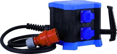 Produktbild von HEDI KVM600016 Mobiler Steckdosenverteiler HEDI m.STATION 400 V / 16 A