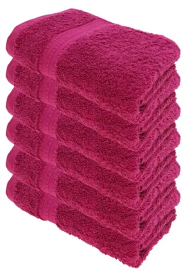 Produktbild von Julie Julsen BIO Handtuch-Set 6 Stk. 50x100 Fuchsia
