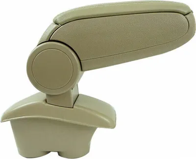 Image de Accoudoir central Console centrale pour Peugeot 208 2012-2019 CuirPolyuréthaneBeige