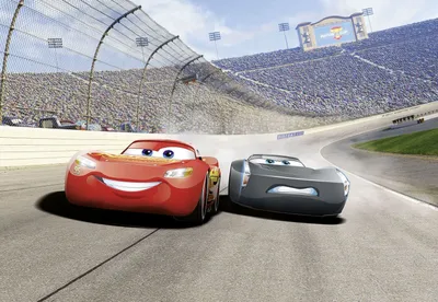 Produktbild von Disney Fototapete Cars Rot, Grau und Blau - 612212 - 368 x 254 cm