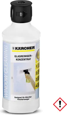 Obrázek produktu pro Kaercher Čistič skla koncentrát RM 500 láhev bez šmouh 500ml