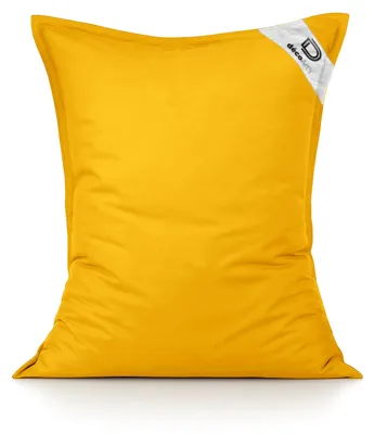 Immagine prodotto di Rivestimento per Pouf Gigante XL 120x80cm Interno ed Esterno - Giallo miele