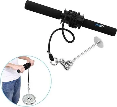 Produktbild von Famanu Unterarmtrainer mit Gewichtshaken - Armtraining für verbesserte Griffkraft