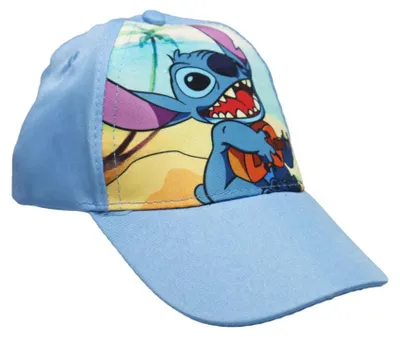 Produktbild von Disney Lilo und Stitch Kinder Basecap Baseball Kappe Mütze – Blau / 52
