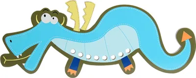 Image de TRÄ PRESENT Applique pour enfants Dragon