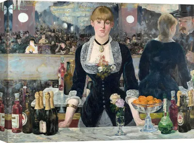 Obrázok produktu pre Obraz na plátne - Édouard Manet, Bar na Folies-Bergère - 70x50 cm