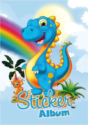 Produktbild von HERMA Sticker Sammelalbum für Kids Dinos A5