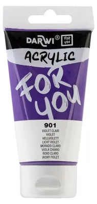 Produktbild von Acrylfarbe DARWI Acryl 75 ml - Hellviolett