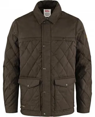 Produktbild von Fjällräven Övik Wool Padded Jacket M Herren (Dark Olive) Größe M
