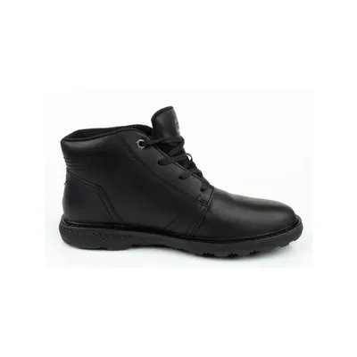 Produktbild von Caterpillar Trey 2.0 P725441 Herren Stiefel Schwarz Größe 46 – Leder Schnürboots, leichte Freizeit- und Outdoor-Schuhe mit bequemer Komfortsohle