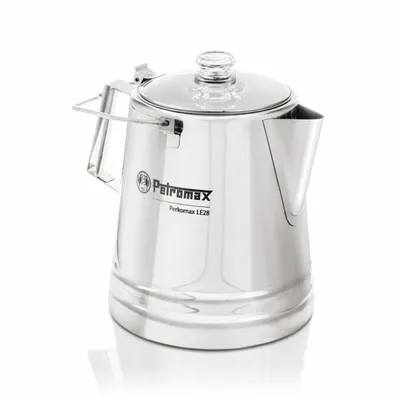 Produktbild von Petromax Perkolator per-28-le - Kaffee Tee Kanne - 4,2l - Edelstahl - silber