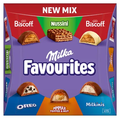 Produktbild von Milka Favourites 140g