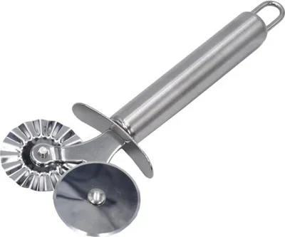 Produktbild von Teig- und Knödelschneider Edelstahl 2 Räder
