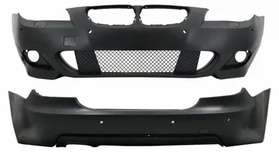 Productafbeelding van Bodykit voor BMW 5-serie E60 sedan (niet-LCI model) van 2003-2007, met M-Technik uitstraling en PDC-sensoren (24mm).