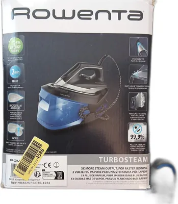 Produktbild von Rowenta Bügeleisen Dampfbügeleisen Haushaltsgeräte Turbosteam 2600 Watt Leistung Dampfqualität