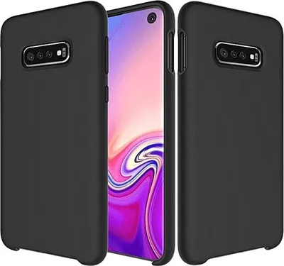 Produktbild von starfix Silikon Cover S-Case für Samsung Galaxy S10 schwarz