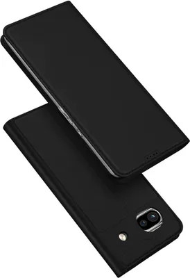 Produktbild von Dux Ducis Skin Pro Case Für Google Pixel 7A Flip Cover Card Wallet Stand Schwarz
