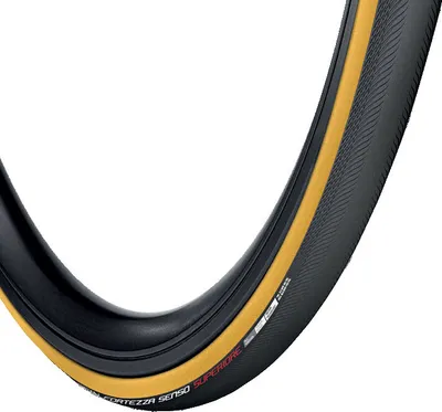 Productafbeelding van Vredestein Fortezza Senso Higher, all-weather racefietsband, 700c x 23, bruin/zwart. 700C x 23, bruin/zwart. 700C x 23